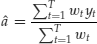 Numbered Display Equation