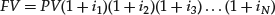 Numbered Display Equation