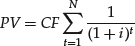 Numbered Display Equation