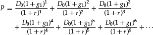 Unnumbered Display Equation