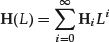 Unnumbered Display Equation