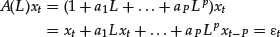 Unnumbered Display Equation