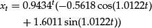 Unnumbered Display Equation