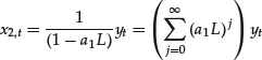 Unnumbered Display Equation