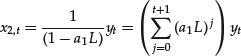 Unnumbered Display Equation