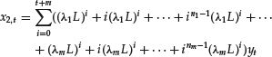 Unnumbered Display Equation