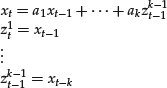 Unnumbered Display Equation