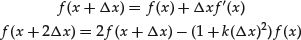 Unnumbered Display Equation