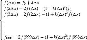 Unnumbered Display Equation