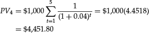 Unnumbered Display Equation