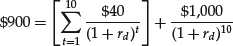 Unnumbered Display Equation