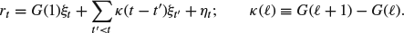 Numbered Display Equation