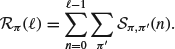 Numbered Display Equation