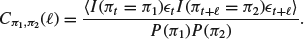 Numbered Display Equation