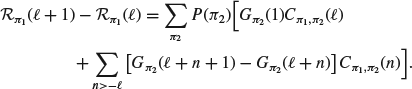 Numbered Display Equation