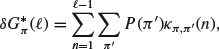 Numbered Display Equation