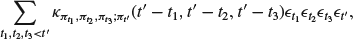 Numbered Display Equation