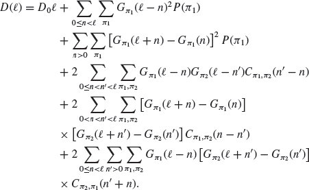 Numbered Display Equation