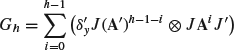 Numbered Display Equation