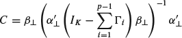 Numbered Display Equation