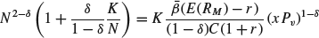 Numbered Display Equation