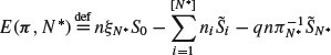 Numbered Display Equation