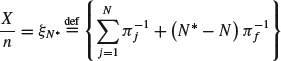 Numbered Display Equation