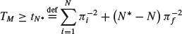 Numbered Display Equation