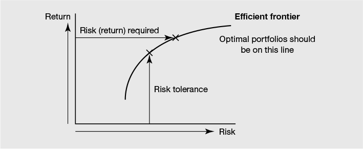 Figure 2.4 Risk need and tolerance mismatch