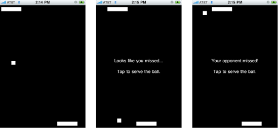 Pong—visually, this game is as simple as they come.