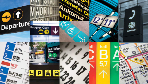 Metropolitan signage as inspiration