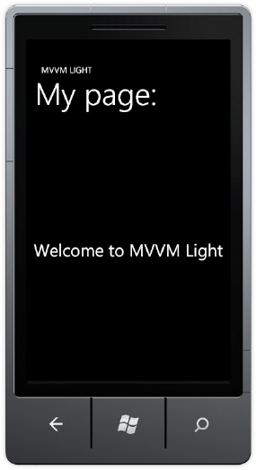 Testing your MVVM Light installation