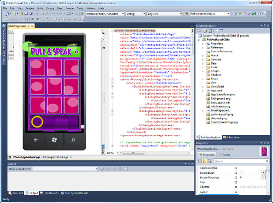 Microsoft Visual Studio 2010 Express for Windows Phone