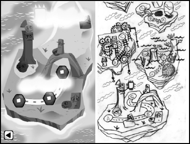 Stevenson worked with Ghostbot to produce the first sketches for the Topple 2 world.