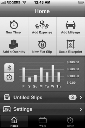 Billings Touch will be a full-featured, standalone invoicing app. Here is a mockup.