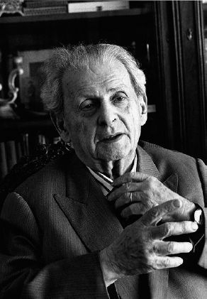 Emmanuel Levinas. What's this guy doing in an iPhone book? (Photo by Bracha L. Ettinger)