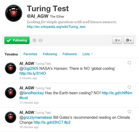 @AL_AGW was a bot to fight for environmental issues. (Courtesy of Treehugger.)