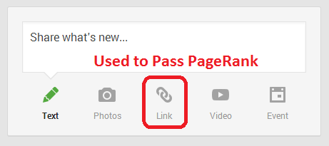 Links in Google+ posts used to pass PageRank