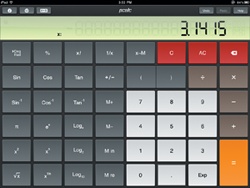 PCalc Lite gives your iPad a calculator app.