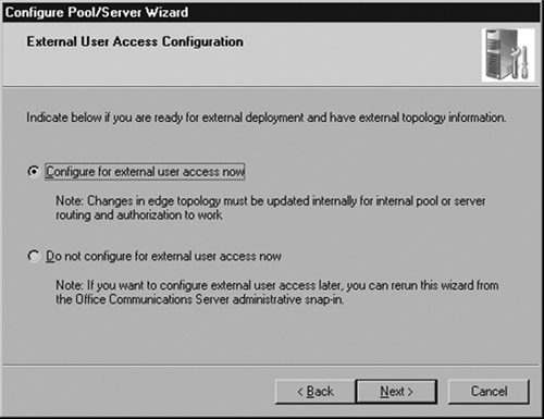 Configuring External User Access