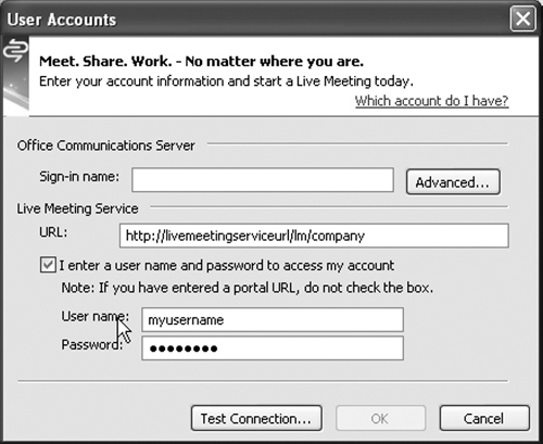 Configuring Live Meeting for Hosted Conferencing