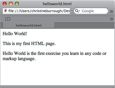 Type in helloworld.html.