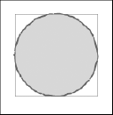A shape drawn in Object Drawing mode.