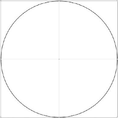 Create an ellipse by dragging from the center with the Alt/Option key depressed.