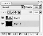 Add a new layer below the content layer and fill it with black after resizing the canvas.