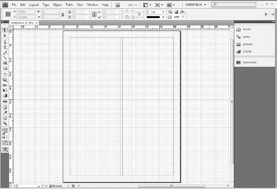 Items snap in place when you overlay a Document Grid if snapping is enabled.