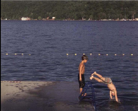 For casual photography, be it everyday action like a boy diving into lake or a souvenir shot of a tourist landmark, a shutter speed of 1/250 second gives you both moderate depth of field and action-Stopping ability.