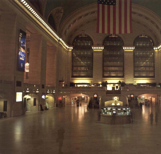 Here's Grand Central Station at rush hour. If you've ever doubted the camera's ability to see things you don't, bere's proof. Hundreds if not thousands of people scurried through the station to catch their trains home during Herb Chong's six-minute exposure on a Tuesday at rush hour. To block enough light to allow such a long exposure time, be used a 10x neutral density filter. Exposure at six minutes.f/11. Photo ©2008 Herb Chong