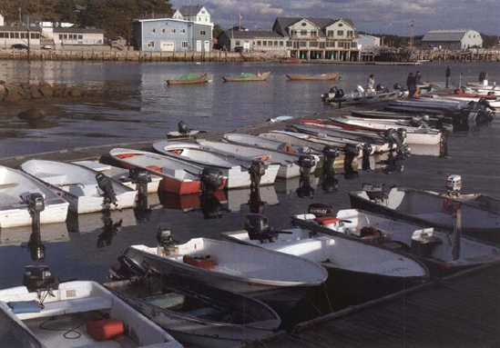 Use the Aperture-Priority mode when you want to set a specific aperture to either show the entire image sharply or just a very limited area. I set the aperture to/18 (shutter speed 1/125 second) no I could show both the foreground boats and the background buildings sharp.