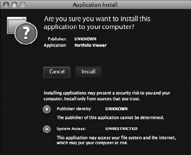The Adobe AIR application installer.